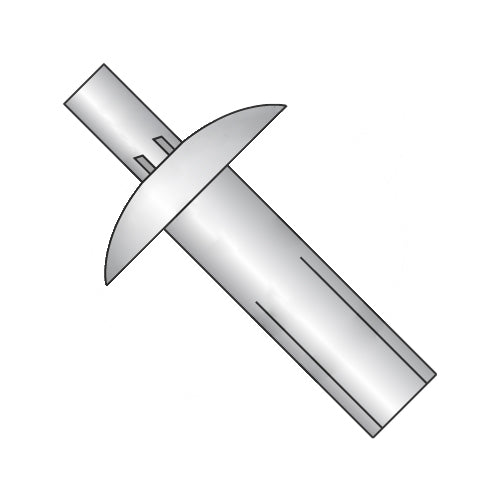 1/4 x 1 7/16 Brazier Aluminum Drive Rivet-Bolt Demon