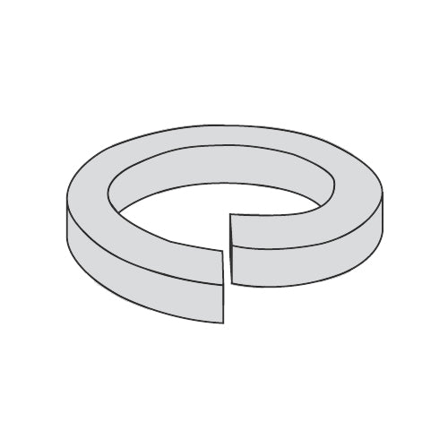 1" Medium Split Lock Washer Hot Dip Galvanized-Bolt Demon
