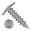8 x 1 5/8 Phillips Modified Truss Head Fine Thread Drywall Screw Fully Threaded Black Ox-Bolt Demon