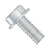 4-40 x 1/4 Unslotted Indented Hex Washer Head Machine Screw Fully Threaded Zinc-Bolt Demon