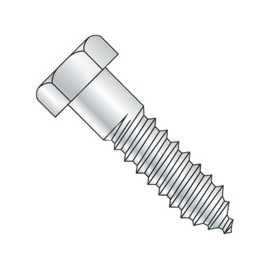 3/8 x 8 Hex Lag Screw Zinc Gimlet Point-Bolt Demon