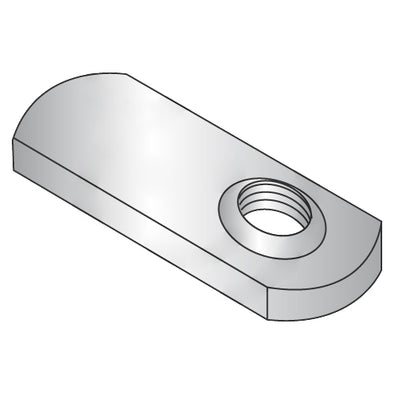1/4-20 Weld Nuts With .812 Tab Base offset hole 18-8 Stainless-Bolt Demon