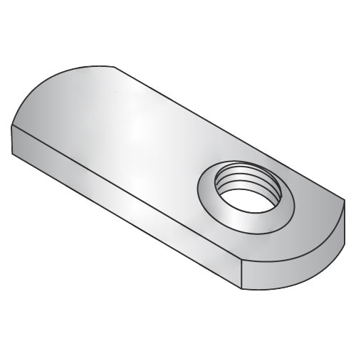 1/4-20 Weld Nuts With .812 Tab Base offset hole 18-8 Stainless-Bolt Demon