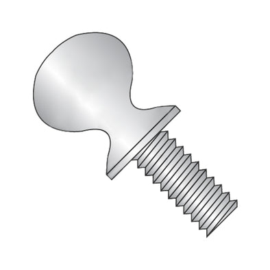 1/4-20 x 3/8 Thumb Screw with Shoulder Full Thread 18-8 Stainless Steel-Bolt Demon
