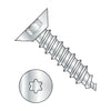 1/4-14 x 1/2 Six Lobe Flat Undercut Self Tapping Screw Type AB Fully Threaded Zinc-Bolt Demon