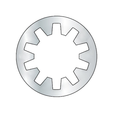#3 Internal Tooth Lock Washer Zinc-Bolt Demon
