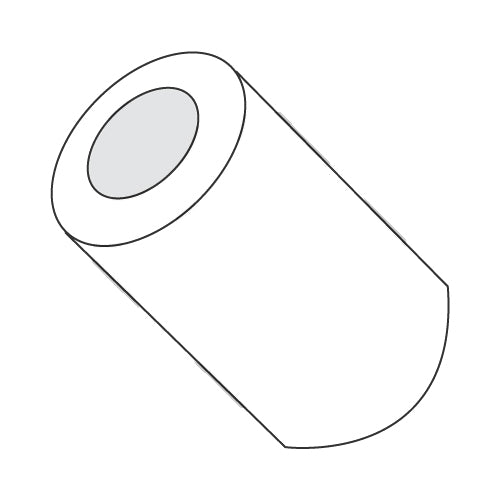 8X3/4 One Half Round Spacer Nylon-Bolt Demon