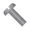 3-48 x 1/4 Slotted Pan Machine Screw Fully Threaded Black Zinc-Bolt Demon