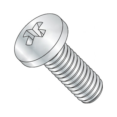 M4-0.7 x 12 DIN 7985 A Metric Phillips Pan Machine Screw Full Thread Zinc-Bolt Demon