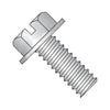 4-40 x 1/4 Slotted Indented Hex Washer Head Machine Screw Fully Threaded 18-8 Stainless-Bolt Demon
