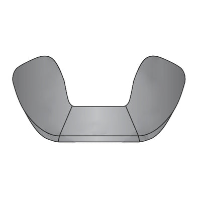 10-24 Cold Forged Wing Nut Black Oxide and Oil-Bolt Demon
