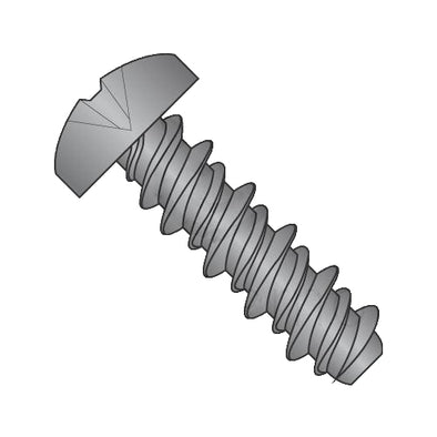 4-24 x 3/4 #3HD Phillips Pan High Low Screw Fully Threaded Black Oxide-Bolt Demon