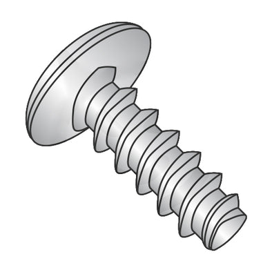 8-16 x 3/8 6-Lobe Pan Plastite Alternative 48-2 Fully Threaded 18-8 S/S Passivated and Wax-Bolt Demon
