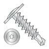 10-16 x 1 1/4 6 Lobe Modified Truss head Self Drilling Screw Full Thread Zinc-Bolt Demon