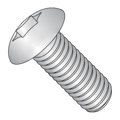 6-32 x 1/2 6-Lobe Truss Full Contour Machine Screw Fully Threaded 18-8 Stainless Steel-Bolt Demon