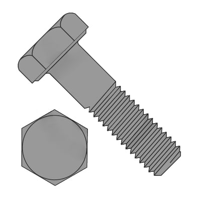 1/2-13 x 3 Hex Cap Screw Grade 2 Non A307 Black Oxide and Oil-Bolt Demon