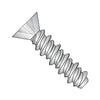4-24 x 1/4 Phillips Flat High Low Screw Fully Threaded 410 Stainless Steel-Bolt Demon
