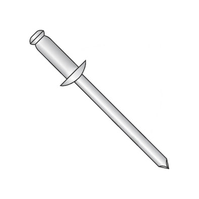 1/8 x .31-.37 Aluminum Rivet with Aluminum Mandrel-Bolt Demon