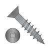 8 x 3 1/2 Flat Head (no nibs) Square Drive Deep Thread Wood Screw 2/3 Threaded Black Ox-Bolt Demon