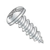 1/4-14 x 1/2 Combination Pan Head Self Tapping Screw Type AB Fully Threaded Zinc-Bolt Demon