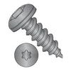 10-16 x 5/8 6 lobe Pan Self Tapping Screw Type AB Full Thread 18-8 Stainless Steel Black Ox-Bolt Demon