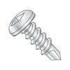 6-20 x 3/8 Square Drive Pan Self Drilling Screw Full Thread Zinc-Bolt Demon
