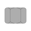 7/16-14 Heavy Hex Nut Plain Steel-Bolt Demon