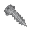 8-18 x 1/2 Phillips Ind Hex Washer Self Tapping Screw Type AB Full Thread Black Oxide-Bolt Demon