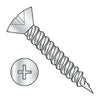 6-18 x 5/8 Phillips Oval Hinge Screw Twinfast Fine Thread Fully Threaded Zinc-Bolt Demon