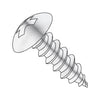 8-18 x 1/2 Phillips Full Contour Truss Self Tapping Screw Type AB Fully Threaded Chrome-Bolt Demon