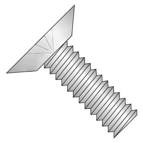 1/4-20 x 3/4 Phillips Flat Undercut Machine Screw Fully Threaded 316 Stainless Steel-Bolt Demon