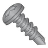 8-18 x 1/2 Phillips Pan Full Thread Self Drilling Screw 18-8 Stainless Steel Black Oxide-Bolt Demon