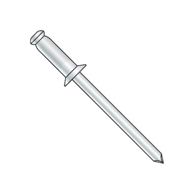 3/16 x .25 x .37 Countersunk Steel Rivet with Steel Mandrel-Bolt Demon