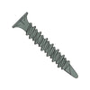 8-15 x 1 1/4 Phil Wafer Head w/Nibs High Low Spade Point Full Thread Self Drill Green Ceramic-Bolt Demon