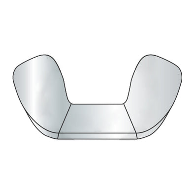 7/16-20 Cold Forged Wing Nut Zinc-Bolt Demon