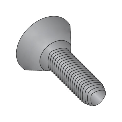 10-32 x 3/8 Phil Flat U/C Taptite Alternative Thread Rolling Scrw Full Thd Black Oxide & Wax-Bolt Demon