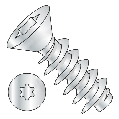 M2.5-1.12 x 6 Metric 6-Lobe Flat Head PT Alternative Fully Threaded Zinc & Bake-Bolt Demon