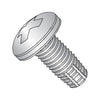 2-56 x 3/16 Phillips Pan Thread Cutting Screw Type F Fully Threaded 410 Stainless Steel-Bolt Demon