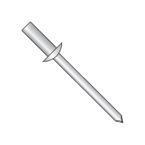 3/16 x .18-.25 Closed End Stainless Steel Rivet Stainless Steel Mandrel-Bolt Demon
