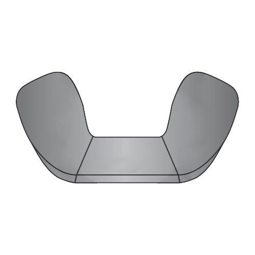 10-32 Cold Forged Wing Nut Black Oxide and Oil-Bolt Demon