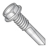12-24 x 1 1/2 Unslot HWH Self Drill Machine Screw #5 Point Zinc 1000 hours Salt Spray-Bolt Demon