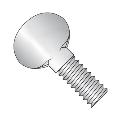 5/16-18 x 1 Thumb Screw Plain Full Thread 18-8 Stainless Steel-Bolt Demon