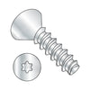 2-28 x 1/4 6-Lobe Flat Plastite Alternative 48-2 Fully Threaded Zinc & Wax-Bolt Demon