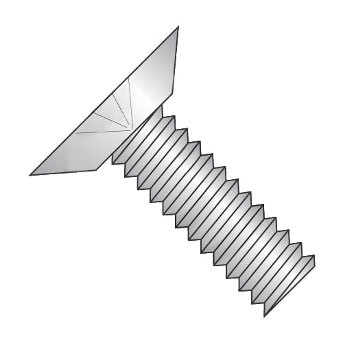 3-48 x 3/4 Phillips Flat Undercut Machine Screw Fully Threaded 18-8 Stainless Steel-Bolt Demon