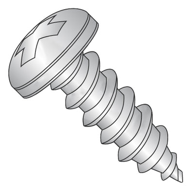 6-20 x 3/8 MS51861-C Military Phillips Pan Type AB Sheet Metal Screw 410 Stainless Steel DFAR-Bolt Demon