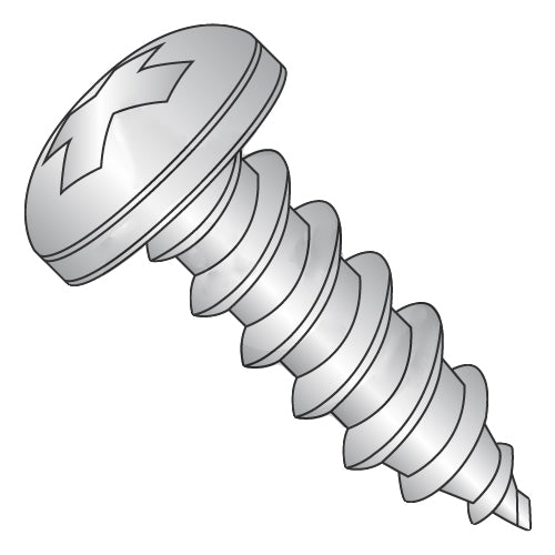 6-20 x 3/8 MS51861-C Military Phillips Pan Type AB Sheet Metal Screw 410 Stainless Steel DFAR-Bolt Demon