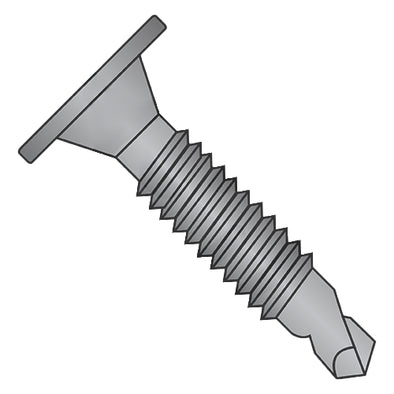 10-24 x 1 Phil Wafer Head #3 Point Self Drill Machine Screw Thd Full Thrd Black Oxide Oil-Bolt Demon