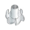 1/4-20 x 5/16 6 Prong Tee Nut Zinc-Bolt Demon
