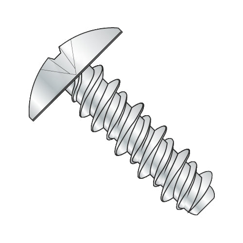 10-16 x 1/2 #8HD Phillips Truss High Low Screw Fully Threaded Zinc-Bolt Demon