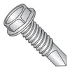 10-24 x 1 Unslotted Hexwasher Self Drilling Screw Full Thread 18-8 Stainless Steel-Bolt Demon